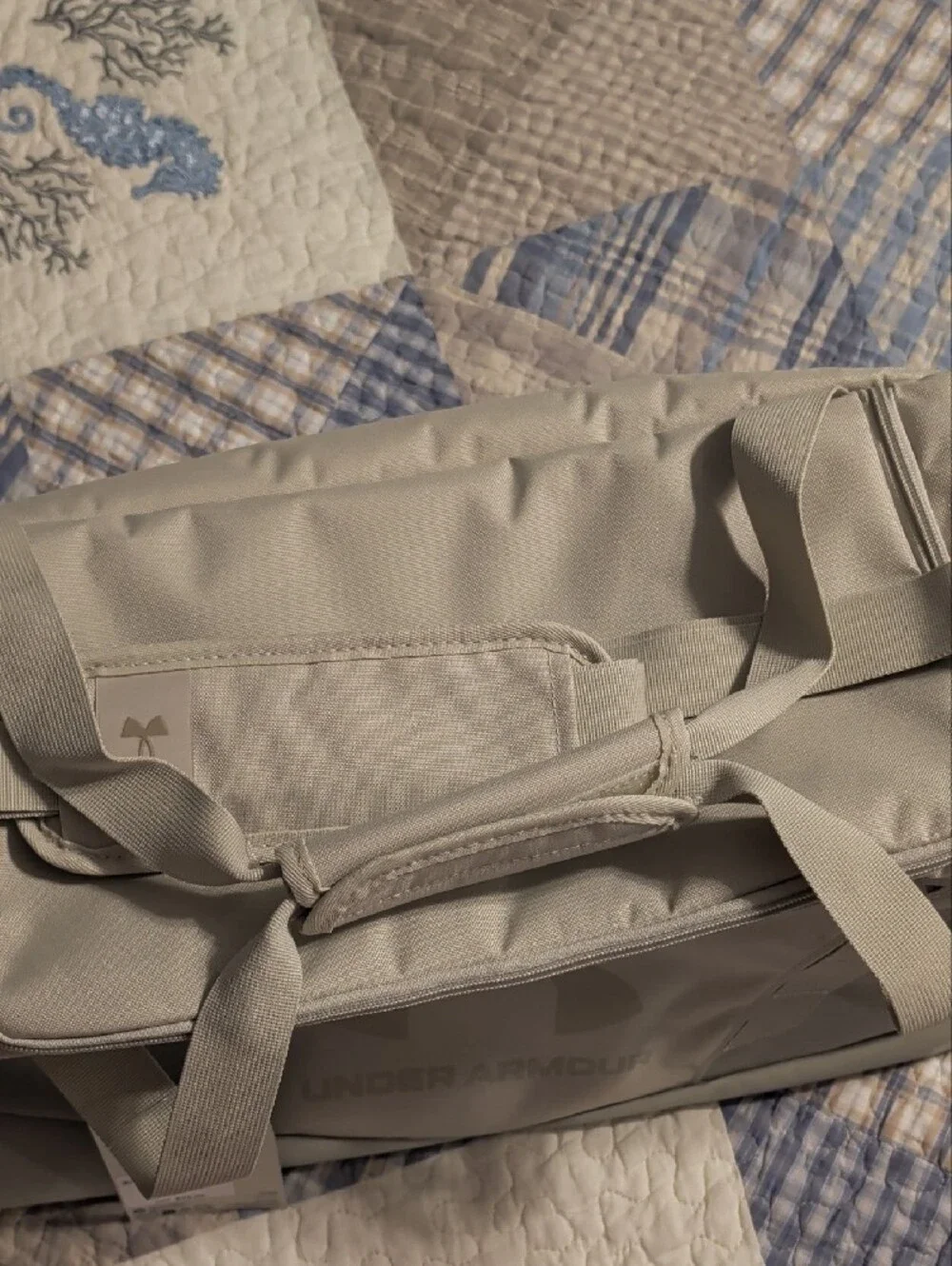 Under Armour Men’s Light Beige Duffel Bag